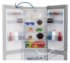 Beko RCSA240K40SN alulfagyaszt&oacute;s hűtőszekr&eacute;ny Konyhai term&eacute;kek - Hűtő, fagyaszt&oacute; (szabadon&aacute;ll&oacute;) - Alulfagyaszt&oacute;s kombin&aacute;lt hűtő - 501360