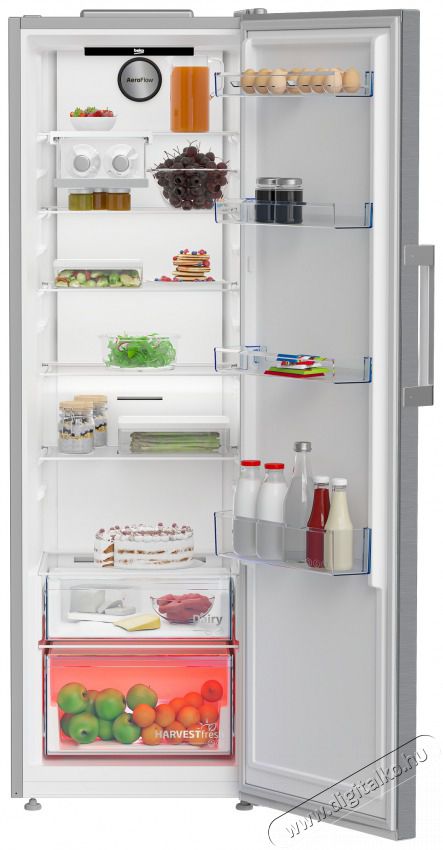 Beko B3RMLNE444HXB HŰTŐ EGYAJT&Oacute;S Konyhai term&eacute;kek - Hűtő, fagyaszt&oacute; (szabadon&aacute;ll&oacute;) - Egyajt&oacute;s hűtő - 505443
