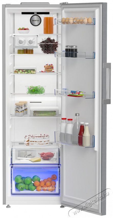 Beko B3RMLNE444HXB HŰTŐ EGYAJT&Oacute;S Konyhai term&eacute;kek - Hűtő, fagyaszt&oacute; (szabadon&aacute;ll&oacute;) - Egyajt&oacute;s hűtő - 505443