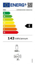 Beko B3RMLNE444HW HŰTŐ EGYAJT&Oacute;S Konyhai term&eacute;kek - Hűtő, fagyaszt&oacute; (szabadon&aacute;ll&oacute;) - Egyajt&oacute;s hűtő - 505476