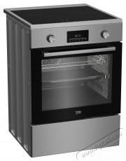 Beko FBSM69301SXT Elektromos tűzhely, 4 főzőz&oacute;na, Booster, Gőzzel r&aacute;seg&iacute;tett főz&eacute;s, Időz&iacute;tő, A energiaoszt&aacute;ly, 60 cm, Ez&uuml;st Konyhai term&eacute;kek - S&uuml;tő-főzőlap, tűzhely (szabadon&aacute;ll&oacute;) - Elektromos tűzhely (szabadon&aacute;ll&oacute;) - 533001