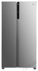 Beko GNO5323XPN Side by side hűtőszekr&eacute;ny, 532 l, NeoFrost Dual Cooling, ProSmart Inverter kompresszor, Display Touch Control, Vacation Mode, D energiaoszt&aacute;ly, H 177 cm, Inox Konyhai term&eacute;kek - Hűtő, fagyaszt&oacute; (szabadon&aacute;ll&oacute;) - Amerikai t&iacute;pus&uacute; Side By Side hűtő - 534869