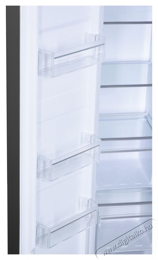 Beko GNO5324XPN Side by side hűtőszekr&eacute;ny, 532 l, C eenrgiaoszt&aacute;ly, No Frost, LED vil&aacute;g&iacute;t&aacute;s, Ajt&oacute;nyit&aacute;s jelzőhang, Eco funkci&oacute;, H 177 cm, Rozsdamentes ac&eacute;l Konyhai term&eacute;kek - Hűtő, fagyaszt&oacute; (szabadon&aacute;ll&oacute;) - Amerikai t&iacute;pus&uacute; Side By Side hűtő - 534873