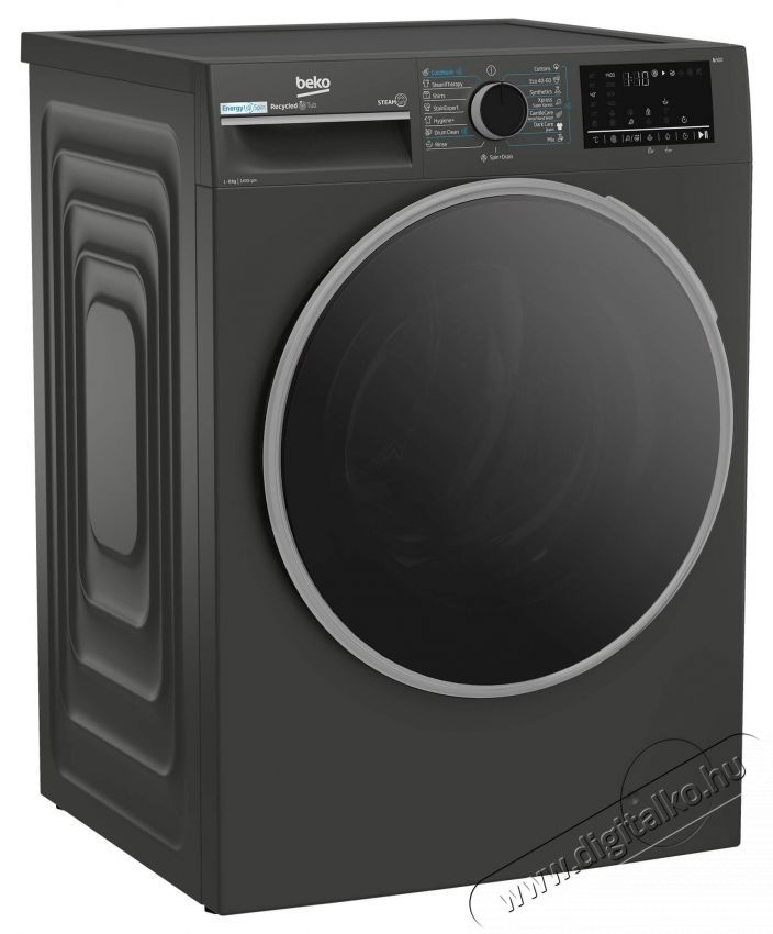 Beko B3WFU48415MB2ES mos&oacute;g&eacute;p, 8 kg, 1400 RPM, A energiaoszt&aacute;ly, SteamCure, AddXtra, ProSmart Inverter Motor, AutoClean mos&oacute;szer fi&oacute;k, Antracit H&aacute;ztart&aacute;s / Otthon / K&uuml;lt&eacute;r - Mos&oacute;g&eacute;p / sz&aacute;r&iacute;t&oacute;g&eacute;p - El&ouml;lt&ouml;ltős norm&aacute;l (60cm-ig) mos&oacute;g&eacute;p - 536114