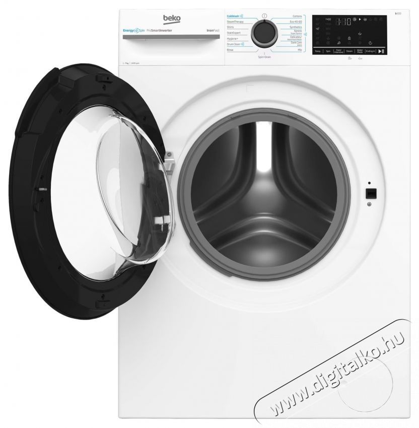 Beko mos&oacute;g&eacute;p BM3WFSU47415WB, 7 kg, 1400 ford., A energiaoszt&aacute;ly, Motor ProSmart Inverter, SteamCure, AddXtra, EnergySpin, Coldwash, Feh&eacute;r H&aacute;ztart&aacute;s / Otthon / K&uuml;lt&eacute;r - Mos&oacute;g&eacute;p / sz&aacute;r&iacute;t&oacute;g&eacute;p - El&ouml;lt&ouml;ltős norm&aacute;l (60cm-ig) mos&oacute;g&eacute;p - 536093