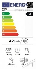 Beko B7WFU68418MB2 ES mos&oacute;g&eacute;p, 8 kg, 1400 fordulat/perc, A energiaoszt&aacute;ly, EnergySpin, SteamCure, Wi-Fi, Sz&uuml;rke H&aacute;ztart&aacute;s / Otthon / K&uuml;lt&eacute;r - Mos&oacute;g&eacute;p / sz&aacute;r&iacute;t&oacute;g&eacute;p - El&ouml;lt&ouml;ltős norm&aacute;l (60cm-ig) mos&oacute;g&eacute;p - 536124