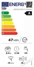 Beko B3WFU48215WWES mos&oacute;g&eacute;p, 8 kg, Sz&uuml;rke H&aacute;ztart&aacute;s / Otthon / K&uuml;lt&eacute;r - Mos&oacute;g&eacute;p / sz&aacute;r&iacute;t&oacute;g&eacute;p - El&ouml;lt&ouml;ltős norm&aacute;l (60cm-ig) mos&oacute;g&eacute;p - 536107