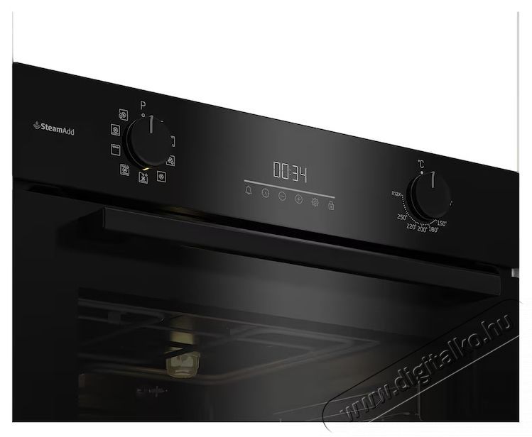 Beko BCBIS17300KSB be&eacute;p&iacute;thető s&uuml;tő, Elektromos, SteamShine &ouml;ntiszt&iacute;t&aacute;s, 72 l, A+ energiaoszt&aacute;ly, Fekete Konyhai term&eacute;kek - S&uuml;tő-főzőlap, tűzhely (be&eacute;p&iacute;thető) - S&uuml;tő (be&eacute;p&iacute;thető) - 537721