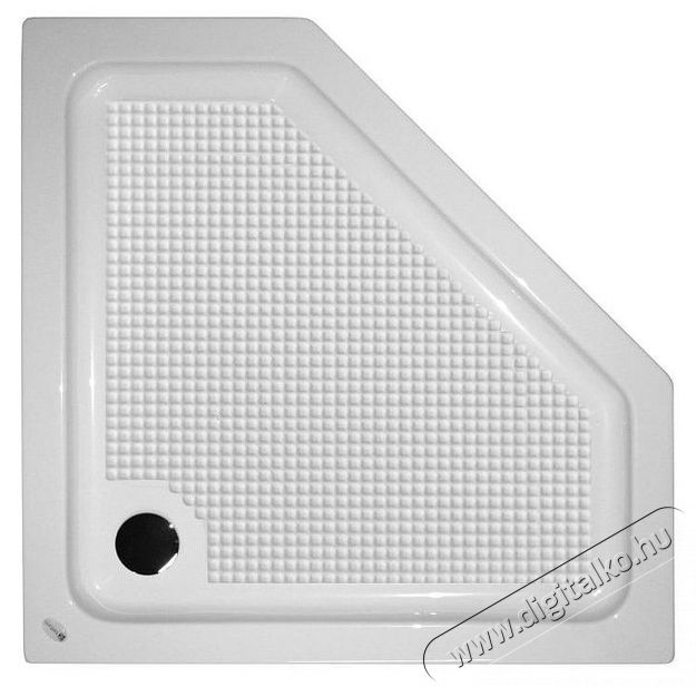 Belform Cubo &ouml;tsz&ouml;gletű zuhanyt&aacute;lca, 90x90 cm, Akril + ABS H&aacute;ztart&aacute;s / Otthon / K&uuml;lt&eacute;r - F&uuml;rdőszoba / wc - Kieg&eacute;sz&iacute;tő - 536159