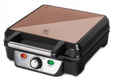 Berlinger Haus BH/9452 rose gold- fekete 4 szeletes gofris&uuml;tő Konyhai term&eacute;kek - Konyhai kisg&eacute;p (s&uuml;t&eacute;s / főz&eacute;s / hűt&eacute;s / &eacute;telk&eacute;sz&iacute;t&eacute;s) - Melegszendvics / gofri s&uuml;tő - 499934