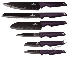 Berlinger Haus BH/2597 lila 6 részes késkészlet Konyhai termékek - Konyhai eszköz - Kés / olló - 500070