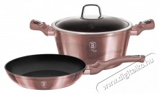 Berlinger Haus BH/6042 I-Rose Collection 3 részes edénykészlet Konyhai termékek - Edény - Edény készlet - 500065