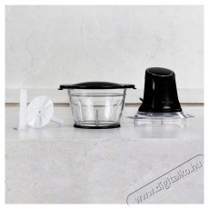 Berlinger Haus BH/9726 1L üvegtálas fekete többfunkciós chopper aprító Konyhai termékek - Konyhai kisgép (előkészítés / feldolgozás) - Aprító / daráló - 501725