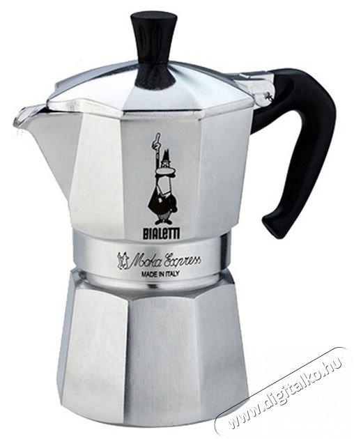 Bialetti Moka Express 2 szem&eacute;lyes Kotyog&oacute;s k&aacute;v&eacute;főző Konyhai term&eacute;kek - K&aacute;v&eacute;főző / k&aacute;v&eacute;&ouml;rlő / kieg&eacute;sz&iacute;tő - Kotyog&oacute; k&aacute;v&eacute;főző - 384920
