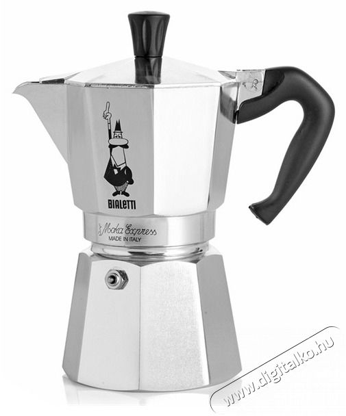 Bialetti Moka Express 2 szem&eacute;lyes Kotyog&oacute;s k&aacute;v&eacute;főző Konyhai term&eacute;kek - K&aacute;v&eacute;főző / k&aacute;v&eacute;&ouml;rlő / kieg&eacute;sz&iacute;tő - Kotyog&oacute; k&aacute;v&eacute;főző - 384920