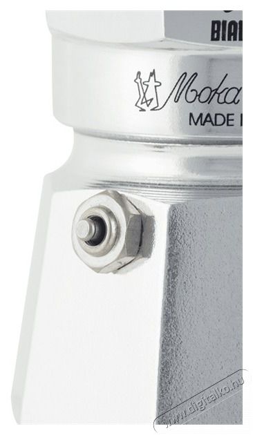 Bialetti Moka Express 1 szem&eacute;lyes inox kotyog&oacute;s k&aacute;v&eacute;főző Konyhai term&eacute;kek - K&aacute;v&eacute;főző / k&aacute;v&eacute;&ouml;rlő / kieg&eacute;sz&iacute;tő - Kotyog&oacute; k&aacute;v&eacute;főző - 432670