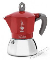 Bialetti Moka 6946 Induction Indukci&oacute;s 6 szem&eacute;lyes kotyog&oacute;s k&aacute;v&eacute;főző - piros Konyhai term&eacute;kek - K&aacute;v&eacute;főző / k&aacute;v&eacute;&ouml;rlő / kieg&eacute;sz&iacute;tő - Kotyog&oacute; k&aacute;v&eacute;főző - 524350