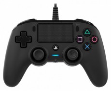 BigBen Nacon Compact PS4 fekete vezetékes kontroller Iroda és számítástechnika - Játék konzol - Playstation 4 (PS4) konzol - 461066