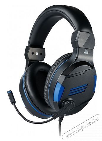 BigBen V3 PS4/PC sztereo fekete gamer headset Audio-Video / Hifi / Multim&eacute;dia - F&uuml;l &eacute;s Fejhallgat&oacute;k - Fejhallgat&oacute; mikrofonnal / headset - 461948