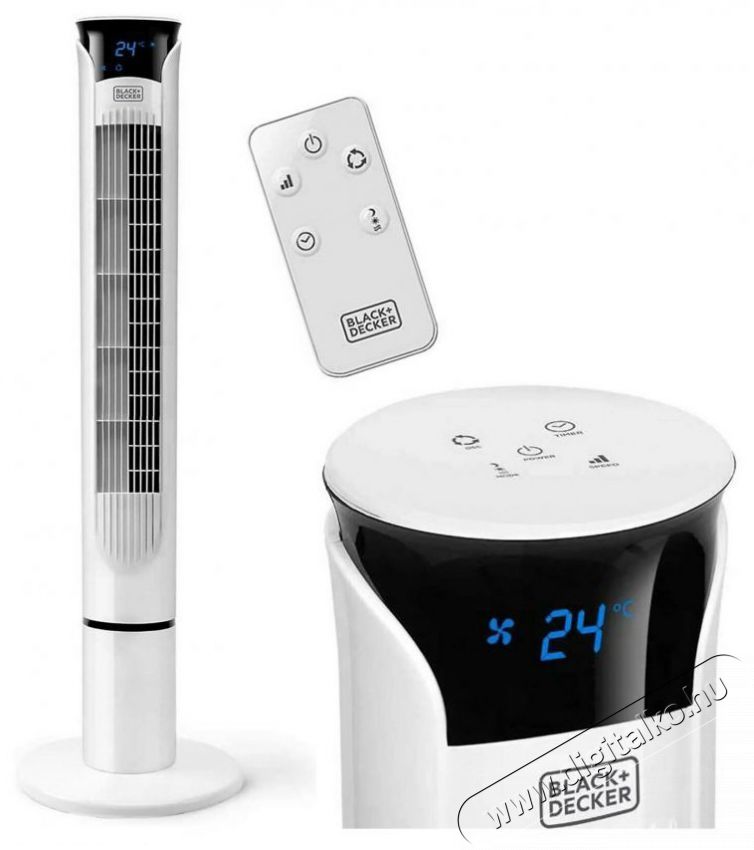 Black and Decker BXEFT49E H&aacute;ztart&aacute;s / Otthon / K&uuml;lt&eacute;r - Ventil&aacute;tor / L&eacute;gkondicion&aacute;l&oacute; - &Aacute;ll&oacute; / padl&oacute; ventil&aacute;tor - 511785