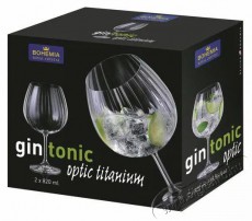 BOHEMIA ROYAL CRYSTAL Gin Tonic Poh&aacute;r 2 db 820 ml Optic Konyhai term&eacute;kek - Egy&eacute;b / Konyhai kieg&eacute;sz&iacute;tő - 504709