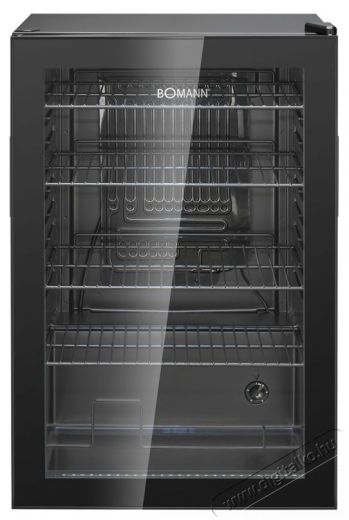 Bomann KSG 7290 fekete italhűtő Konyhai term&eacute;kek - Hűtő, fagyaszt&oacute; (szabadon&aacute;ll&oacute;) - Mini hűtő / minib&aacute;r - 503882