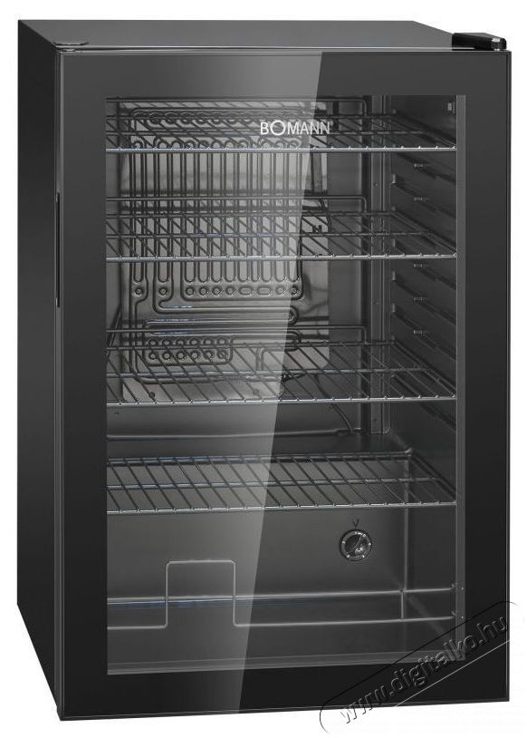 Bomann KSG 7290 fekete italhűtő Konyhai term&eacute;kek - Hűtő, fagyaszt&oacute; (szabadon&aacute;ll&oacute;) - Mini hűtő / minib&aacute;r - 503882