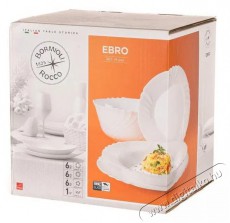 Bormioli EBRO T&aacute;ny&eacute;rk&eacute;szlet, 19 db Konyhai term&eacute;kek - &Eacute;tk&eacute;szlet - T&aacute;ny&eacute;r k&eacute;szlet - 504716