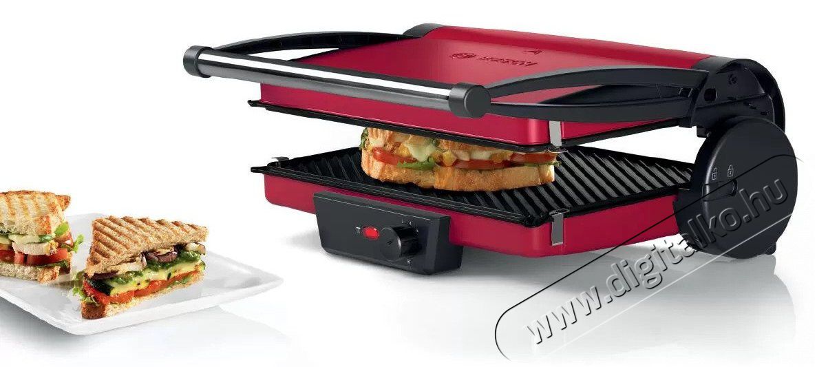 Bosch TCG4104 asztali grill Konyhai term&eacute;kek - Konyhai kisg&eacute;p (s&uuml;t&eacute;s / főz&eacute;s / hűt&eacute;s / &eacute;telk&eacute;sz&iacute;t&eacute;s) - Kontakt grill s&uuml;tő / s&uuml;tőlap - 364650