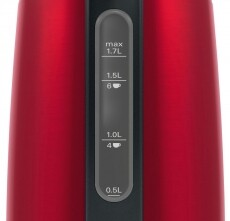 Bosch TWK3P424 DesignLine v&iacute;zforral&oacute; - v&ouml;r&ouml;s Konyhai term&eacute;kek - V&iacute;zforral&oacute; / teafőző - 359656
