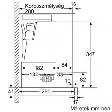 Bosch DFS067A51 teleszk&oacute;pos p&aacute;raelsz&iacute;v&oacute; Konyhai term&eacute;kek - P&aacute;raelsz&iacute;v&oacute; - Be&eacute;p&iacute;thető / kih&uacute;zhat&oacute; - 370321