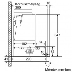 Bosch DFS067A51 teleszk&oacute;pos p&aacute;raelsz&iacute;v&oacute; Konyhai term&eacute;kek - P&aacute;raelsz&iacute;v&oacute; - Be&eacute;p&iacute;thető / kih&uacute;zhat&oacute; - 370321