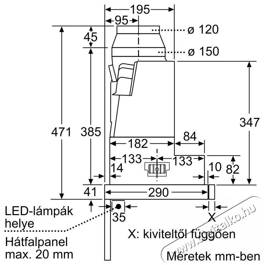 Bosch DFS067A51 teleszk&oacute;pos p&aacute;raelsz&iacute;v&oacute; Konyhai term&eacute;kek - P&aacute;raelsz&iacute;v&oacute; - Be&eacute;p&iacute;thető / kih&uacute;zhat&oacute; - 370321