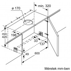 Bosch DFS067K51 Teleszk&oacute;pos p&aacute;raelsz&iacute;v&oacute; Konyhai term&eacute;kek - P&aacute;raelsz&iacute;v&oacute; - Be&eacute;p&iacute;thető / kih&uacute;zhat&oacute; - 370322