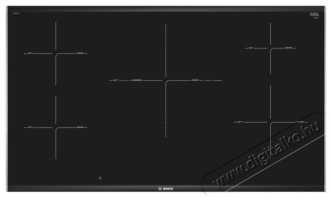 Bosch PIV975DC1E Serie 8 indukci&oacute;s főzőlap Konyhai term&eacute;kek - S&uuml;tő-főzőlap, tűzhely (be&eacute;p&iacute;thető) - Indukci&oacute;s főzőlap (be&eacute;p&iacute;thető) - 317235