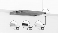 Bosch DFL064W53 kih&uacute;zhat&oacute; p&aacute;raelsz&iacute;v&oacute; Konyhai term&eacute;kek - P&aacute;raelsz&iacute;v&oacute; - Be&eacute;p&iacute;thető / kih&uacute;zhat&oacute; - 369950