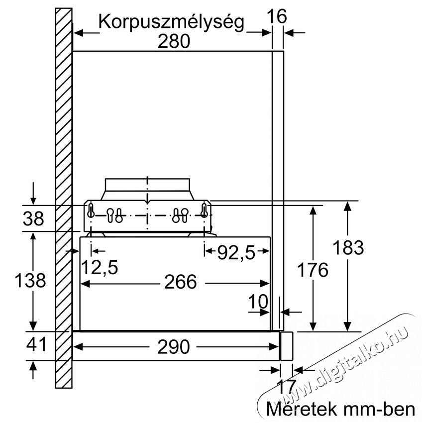 Bosch DFL064W53 kih&uacute;zhat&oacute; p&aacute;raelsz&iacute;v&oacute; Konyhai term&eacute;kek - P&aacute;raelsz&iacute;v&oacute; - Be&eacute;p&iacute;thető / kih&uacute;zhat&oacute; - 369950