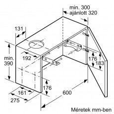 Bosch DFL064W53 kih&uacute;zhat&oacute; p&aacute;raelsz&iacute;v&oacute; Konyhai term&eacute;kek - P&aacute;raelsz&iacute;v&oacute; - Be&eacute;p&iacute;thető / kih&uacute;zhat&oacute; - 369950