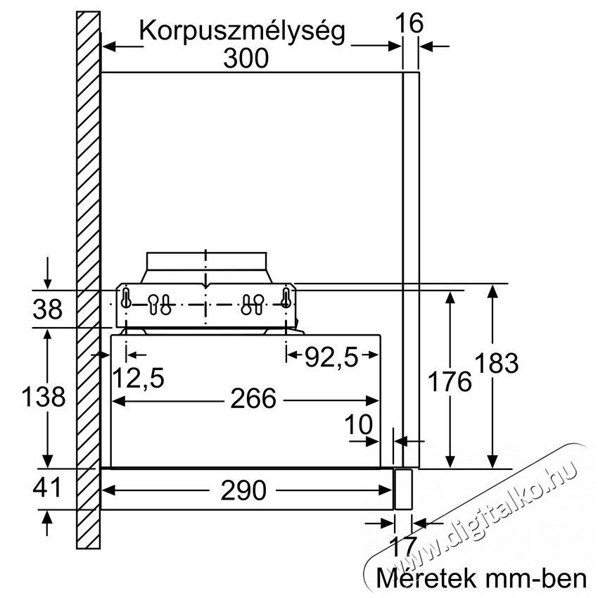 Bosch DFL064W53 kih&uacute;zhat&oacute; p&aacute;raelsz&iacute;v&oacute; Konyhai term&eacute;kek - P&aacute;raelsz&iacute;v&oacute; - Be&eacute;p&iacute;thető / kih&uacute;zhat&oacute; - 369950