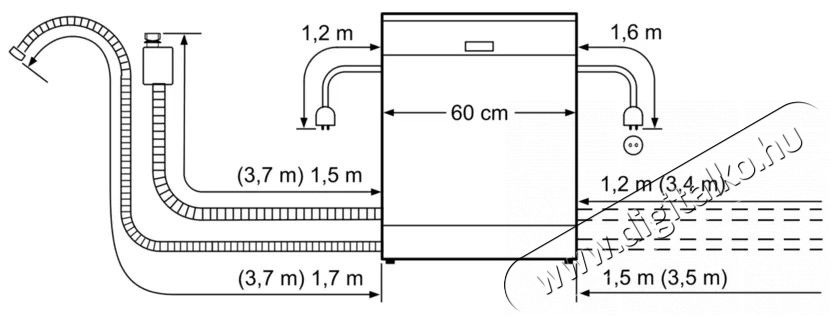 Bosch SMS25AI05E mosogat&oacute;g&eacute;p Konyhai term&eacute;kek - Mosogat&oacute;g&eacute;p - Norm&aacute;l (60cm) szabadon&aacute;ll&oacute; mosogat&oacute;g&eacute;p - 362812