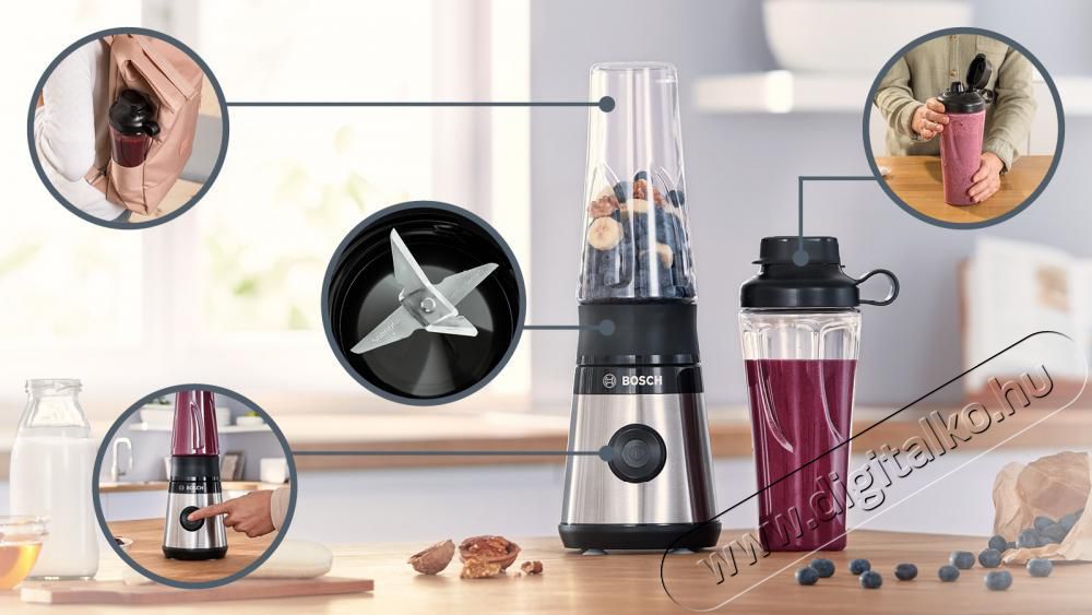 Bosch MMB2111M turmixg&eacute;p - nemesac&eacute;l Konyhai term&eacute;kek - Konyhai kisg&eacute;p (elők&eacute;sz&iacute;t&eacute;s / feldolgoz&aacute;s) - Turmixg&eacute;p - 371834