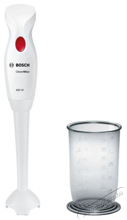 Bosch MSM14100 Botmixer - Feh&eacute;r Konyhai term&eacute;kek - Konyhai kisg&eacute;p (elők&eacute;sz&iacute;t&eacute;s / feldolgoz&aacute;s) - Botmixer - 381243