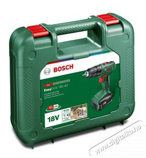 Bosch EasyDrill 18V-40 1x2,0Ah + AL18V-20 akkumul&aacute;toros f&uacute;r&oacute;-csavaroz&oacute; H&aacute;ztart&aacute;s / Otthon / K&uuml;lt&eacute;r - Szersz&aacute;m - F&uacute;r&oacute; / f&uacute;r&oacute;kalap&aacute;cs - 392289