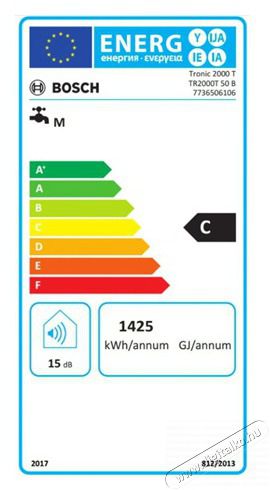 Bosch TR2000T 50 B V&iacute;zmeleg&iacute;tő H&aacute;ztart&aacute;s / Otthon / K&uuml;lt&eacute;r - V&iacute;zmeleg&iacute;tő / bojler / t&aacute;rol&oacute; - V&iacute;zmeleg&iacute;tő - 397545
