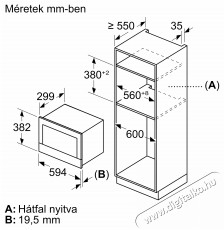 Bosch BFL7221W1 Be&eacute;p&iacute;thető mikrohull&aacute;m&uacute; s&uuml;tő Feh&eacute;r Konyhai term&eacute;kek - Mikrohull&aacute;m&uacute; s&uuml;tő - Mikrohull&aacute;m&uacute; s&uuml;tő (be&eacute;p&iacute;thető) - 490954