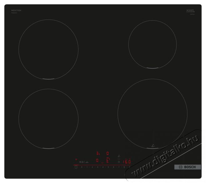 Bosch PUE611HC1E Be&eacute;p&iacute;thető indukci&oacute;s főzőlap Konyhai term&eacute;kek - S&uuml;tő-főzőlap, tűzhely (be&eacute;p&iacute;thető) - Indukci&oacute;s főzőlap (be&eacute;p&iacute;thető) - 494395