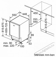 Bosch SPV4HMX10E Serie 4 Teljesen integr&aacute;lhat&oacute; mosogat&oacute;g&eacute;p, 10 ter&iacute;t&eacute;k, 44.8 cm, VarioDrawe, MachineCare, E energiaoszt&aacute;ly, Feh&eacute;r  Konyhai term&eacute;kek - Mosogat&oacute;g&eacute;p - Norm&aacute;l (60cm) szabadon&aacute;ll&oacute; mosogat&oacute;g&eacute;p - 492730