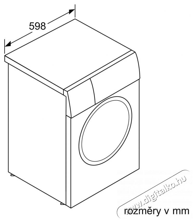 Bosch WGG244F2BY H&aacute;ztart&aacute;s / Otthon / K&uuml;lt&eacute;r - Mos&oacute;g&eacute;p / sz&aacute;r&iacute;t&oacute;g&eacute;p - El&ouml;lt&ouml;ltős norm&aacute;l (60cm-ig) mos&oacute;g&eacute;p - 504343