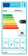 Bosch DFS067A51 teleszk&oacute;pos p&aacute;raelsz&iacute;v&oacute; Konyhai term&eacute;kek - P&aacute;raelsz&iacute;v&oacute; - Be&eacute;p&iacute;thető / kih&uacute;zhat&oacute; - 370321