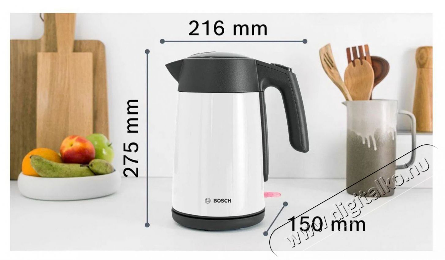 Bosch TWK7L461 Konyhai term&eacute;kek - V&iacute;zforral&oacute; / teafőző - 506590